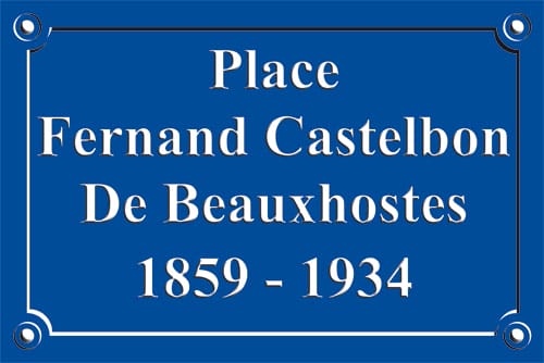 une plaque