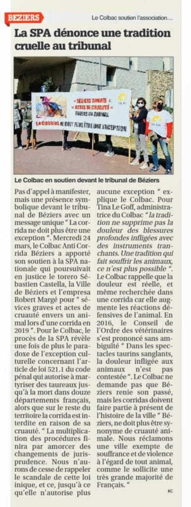 un article de journal