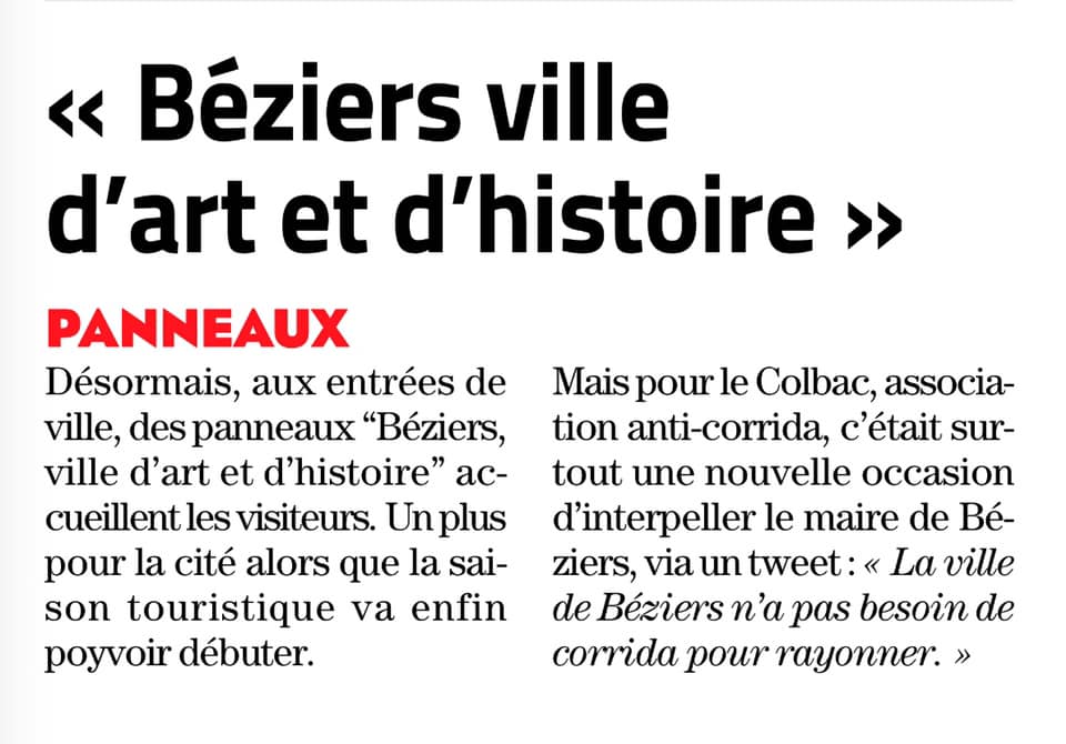 article de journal