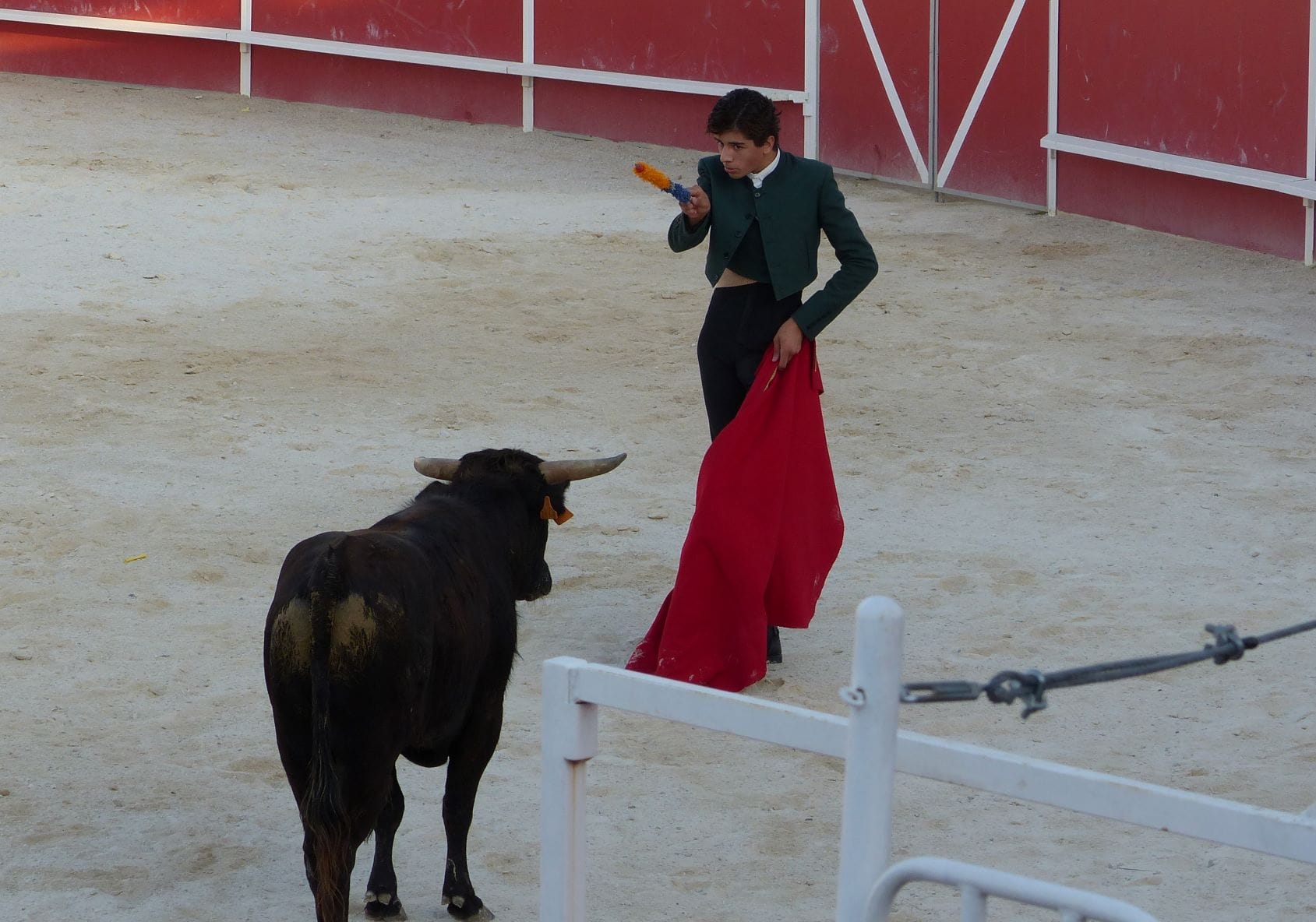 un jeune torero